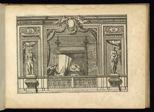 Alcove with a Bed and Figures