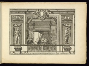 Alcove with a Bed and Figures