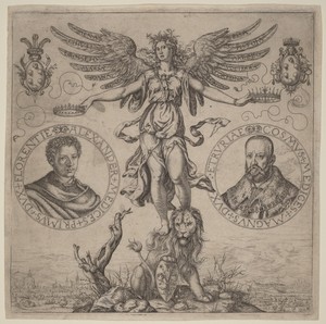 Alexander de Medicis and Cosmo de Medicis