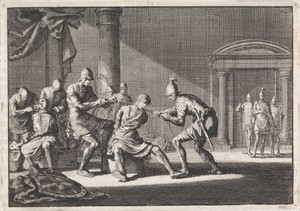 Alexander en Aristobulus in de gevangenis gewurgd