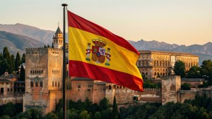 Alhambra Flag Evening