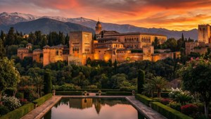 Alhambra Sunset Splendor
