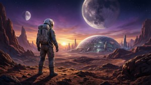 Alien Frontier Sunset