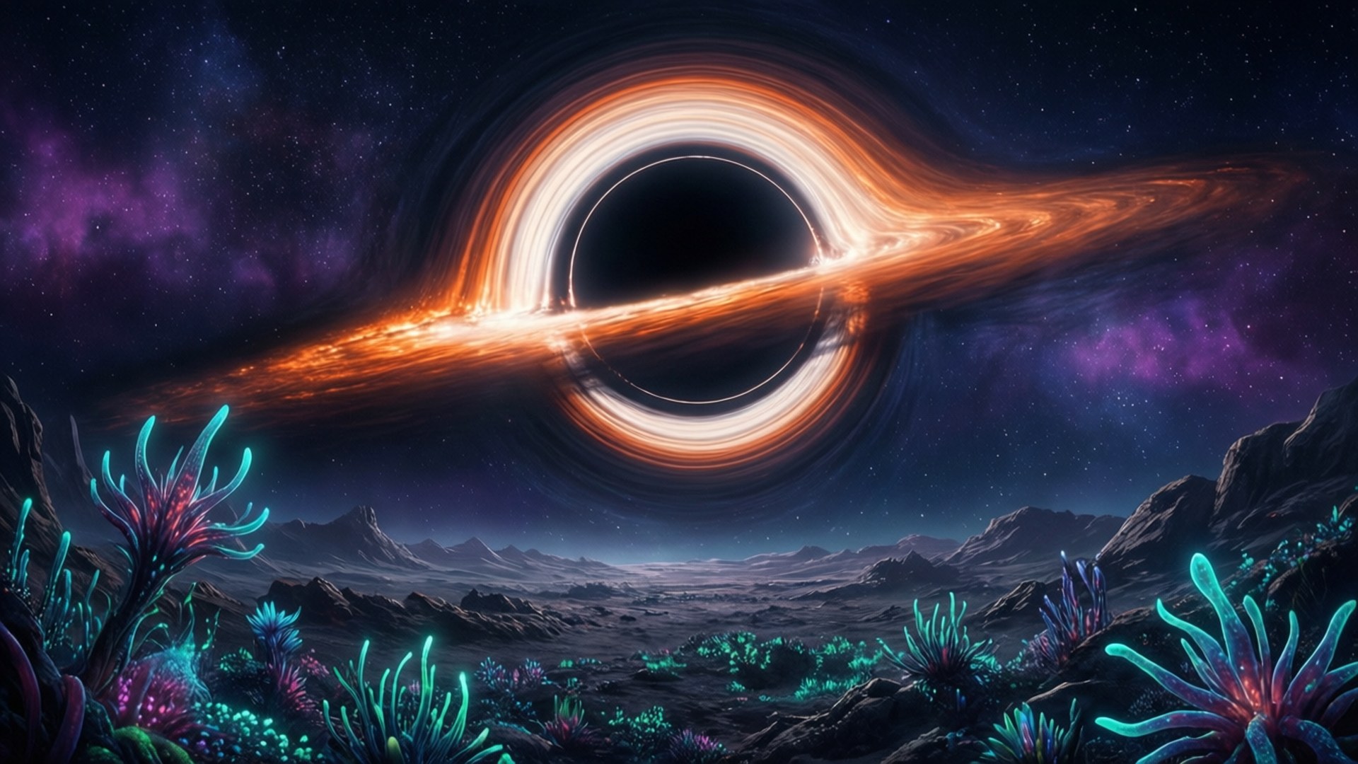 Alien Horizon by Wallpapers.art Studio