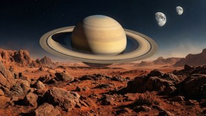Alien Landscape Saturn