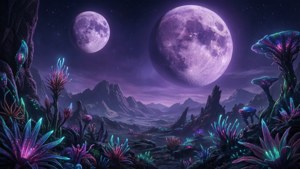 Alien Moonscape
