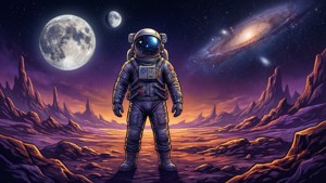 Alien Planet Vector