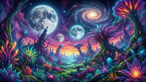 Alien Psychedelic Eden