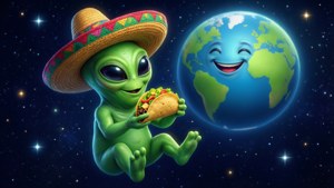 Alien Taco Party