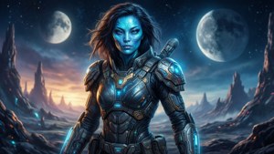 Alien Warrior Nikki