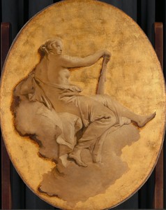 Allegorical Figure of a Woman with a Club (Fortitude?)