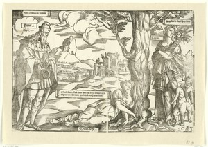 Allegorie met Eendracht, Vrede en Liefde