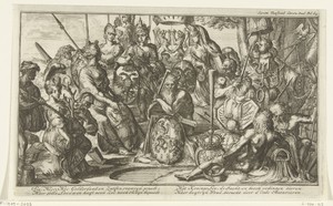 Allegorie met Gelderland en Zutphen
