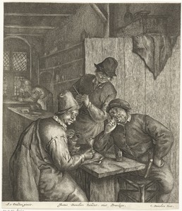 Allegorie met muze met lier, mogelijk Terpsichore, en putto met een bijbel