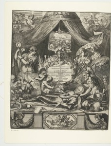 Allegorie op de dood van Christoph von Kannenberg, 1673