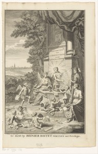 Allegorie op de geschiedenis van Den Haag