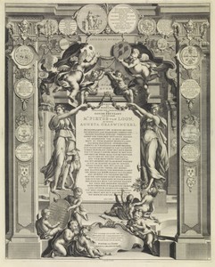 Allegorie op de gouden bruiloft van Pieter van Loon en Agneta Graswinckel