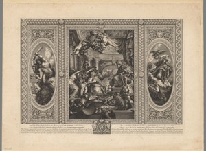 Allegorie op de kroning van Karel I als koning van Schotland door Jacobus I