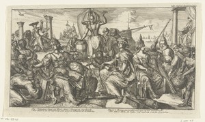 Allegorie op de Oost- en West-Indische Maatschappij