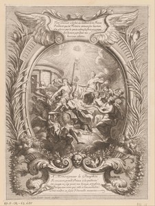 Allegorie op de roem van de Dauphin