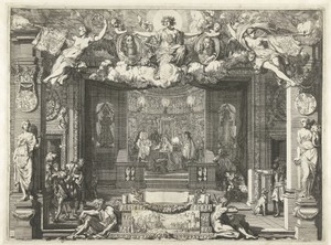 Allegorie op de Vrede van Westminster