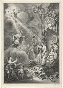 Allegorie op het jubileum van Nederlands Vrijheid, 1748