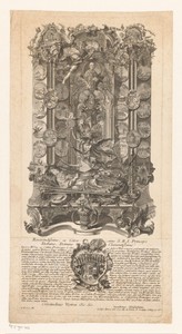 Allegorie op het overlijden van Damian Hugo Philipp