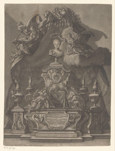 Allegorie op het overlijden van Dorothea Louise von Wittenhorst-Sonsfeld