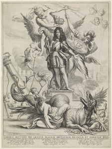 Allegorie op koning Karel II van Engeland