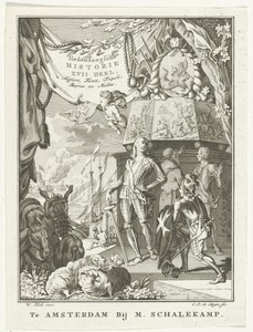 Allegorie op Noord-Afrika en Malta
