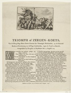 Allegorie op overwinning bij Höchstädt, 1704