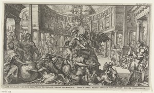 Allegorie rond de rol van Nassau in de eenheid van de Republiek