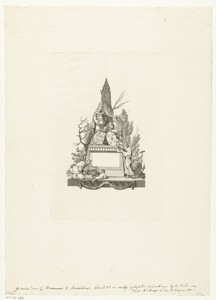 Allegorisch gedenkteken voor Gerard Johan Nahuys en zijn echtgenote Catharina Walburg van Mansvelt