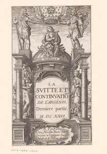 Allegorische voorstelling met Mercurius, Hercules, Apollo, Minerva en Diana rond een tempel