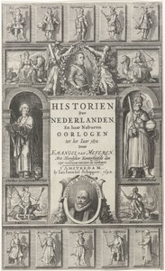 Allegorische voorstelling op de vorstendommen van de wereld