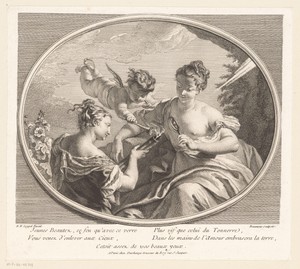 Allegorische voorstelling over de oorsprong van vuur