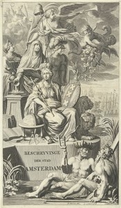 Allegorische voorstelling van Amsterdam