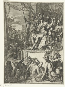 Allegorische voorstelling van de (zee)handel