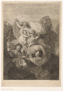 Allegorische voorstelling van familie