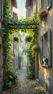 Alley Cat Morning