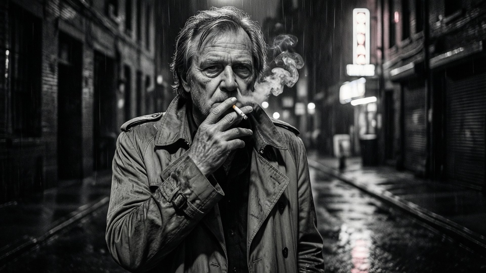 Alley Noir by Wallpapers.art Studio