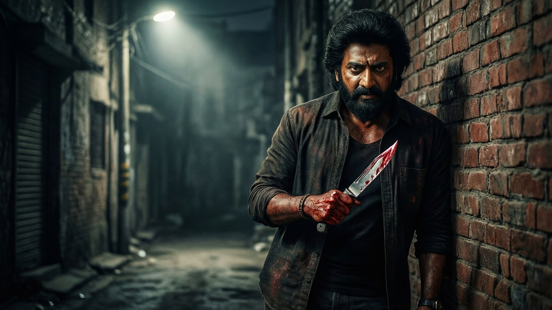 Alley of Blood by Wallpapers.art Studio