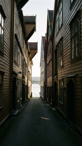 Alley View of Bryggen