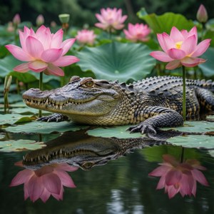 Alligator Lotus Pond