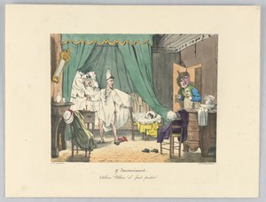 Allons! Allons! Il faur partir, Plate 9 from "Inconvénient"