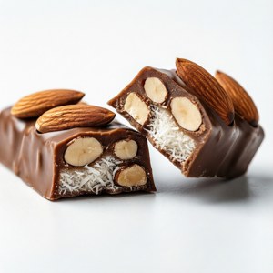 Almond Joy Cross Section