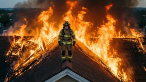 Alone Against the Blaze