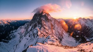 Alpenglow Mountain Flare