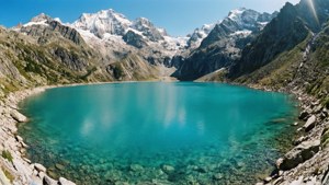 Alpine Lake Panorama