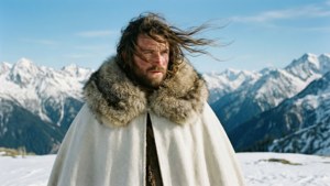 Alpine White Cape